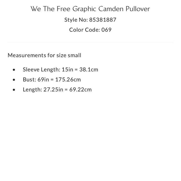 Free People We the Free New York  Graphic Camden Distressed Sweatshirt Grey NWOT - Picture 5 of 9